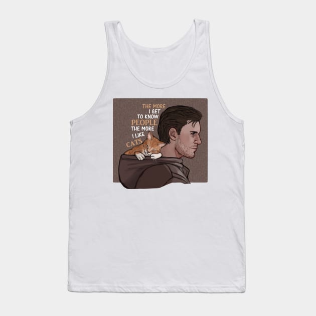 Gavin and cats Tank Top by Julientel89